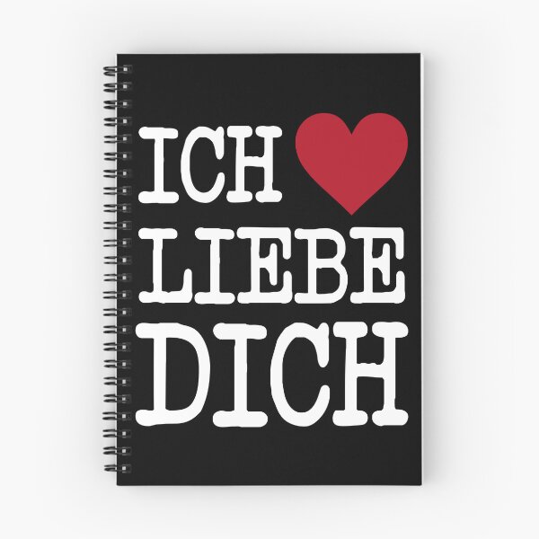 Aperçu de l'œuvre Ich Liebe Dich Blanc créée et vendue par FierNur.