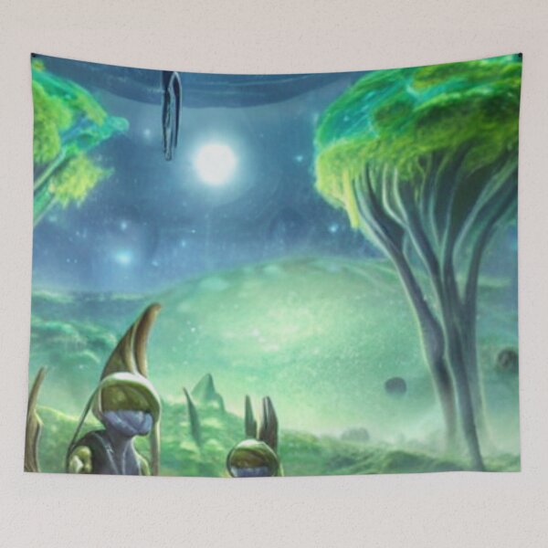 Item preview, Alien Planet  designed and sold by SquishStitches.