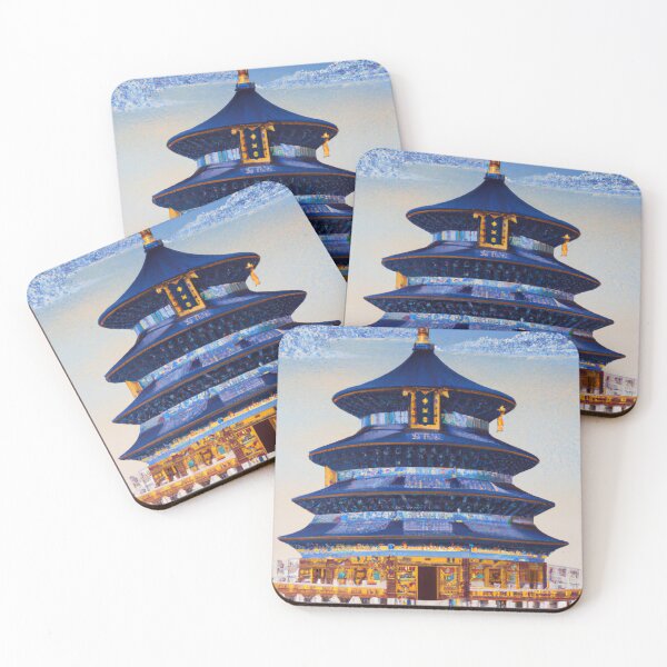 Item preview, Temple of Heaven Ukiyo e Japanese Art designed and sold by CherWhiteRabbit.