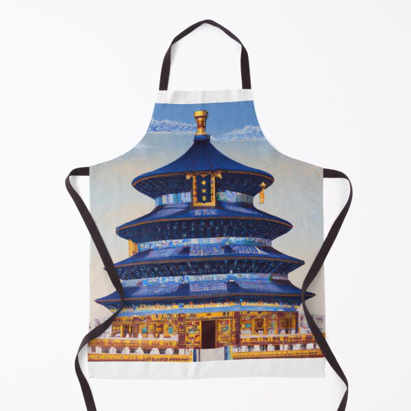 Item preview, Temple of Heaven Ukiyo e Japanese Art designed and sold by CherWhiteRabbit.