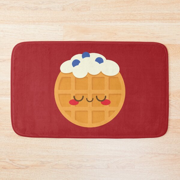 Item preview, Kawaii Blueberry Waffle with Whipped Cream designed and sold by MeggieNic.