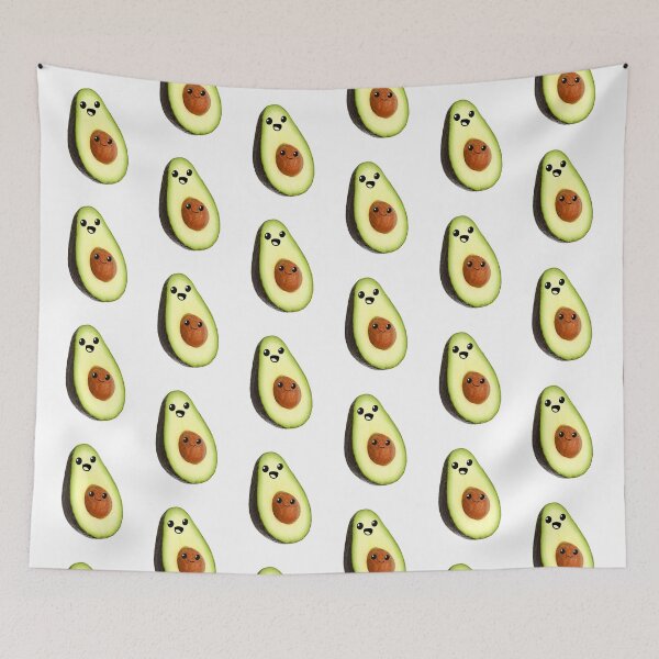 Item preview, avocado faces designed and sold by mystudiocreate.