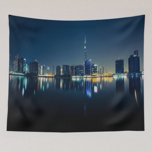 Item preview, Rascacielos de Dubái Emiratos EAU designed and sold by scenerymerch.