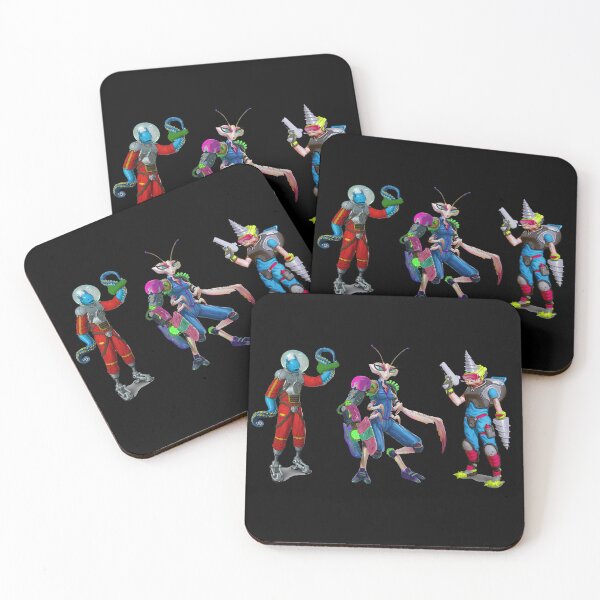 Item preview, High on life- 3 Characters designed and sold by Paul-Richarson.