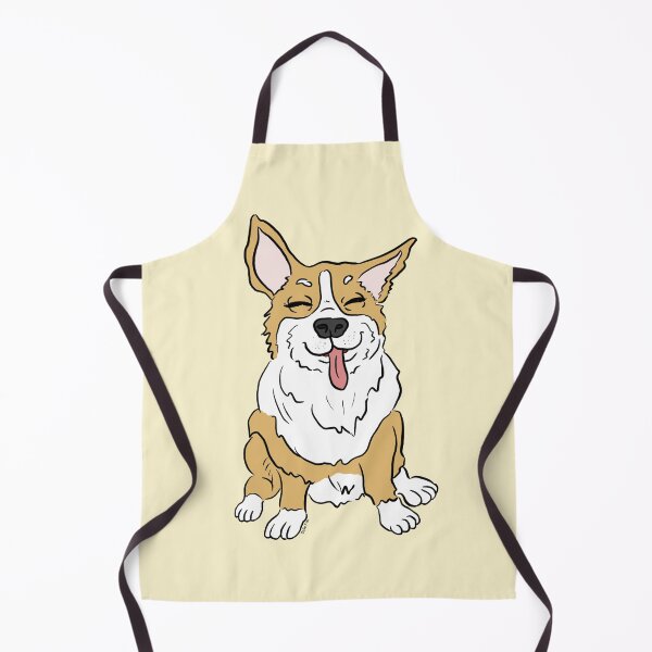 Item preview, Corgi smiling designed and sold by doodletokki.