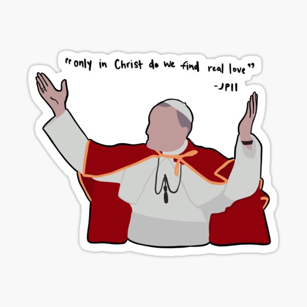 Item preview, Saint Pope John Paul II designed and sold by Lauren Isenhower.
