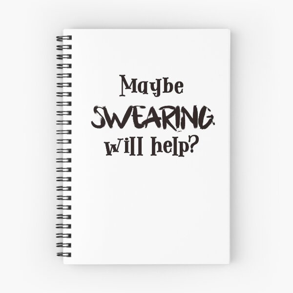 Item preview, Maybe swearing will help? designed and sold by MagpieMuddles.