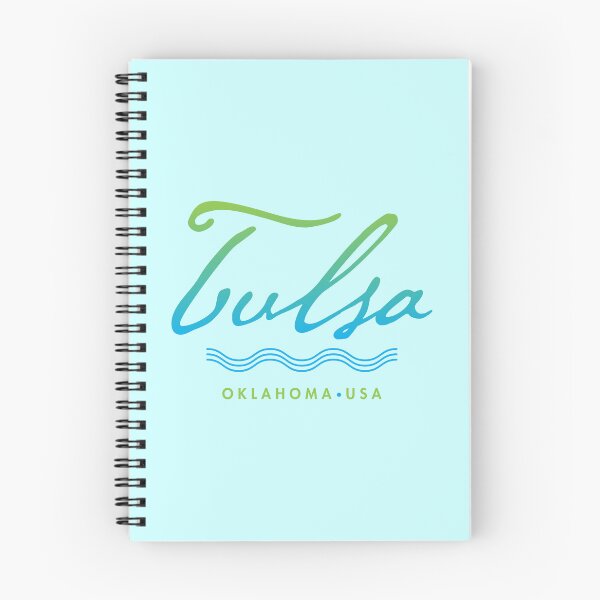 Item preview, Tulsa Oklahoma Typographic Design designed and sold by Futurebeachbum.