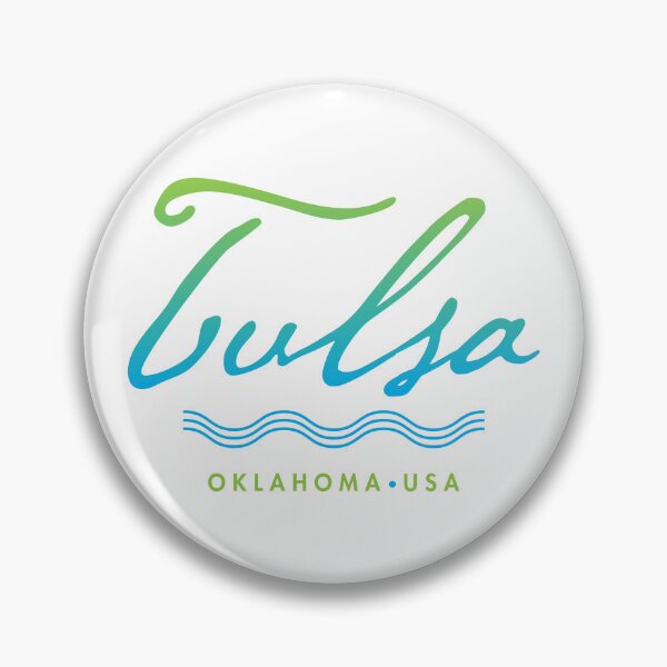 Item preview, Tulsa Oklahoma Typographic Design designed and sold by Futurebeachbum.