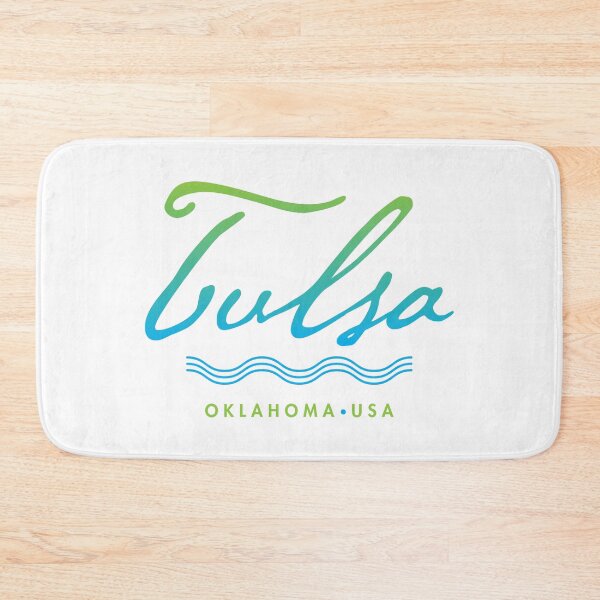Item preview, Tulsa Oklahoma Typographic Design designed and sold by Futurebeachbum.