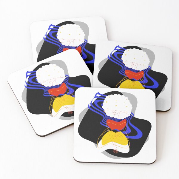 Item preview, Stars In Her Afro Art Futuristic N.2 designed and sold by AJdodd.