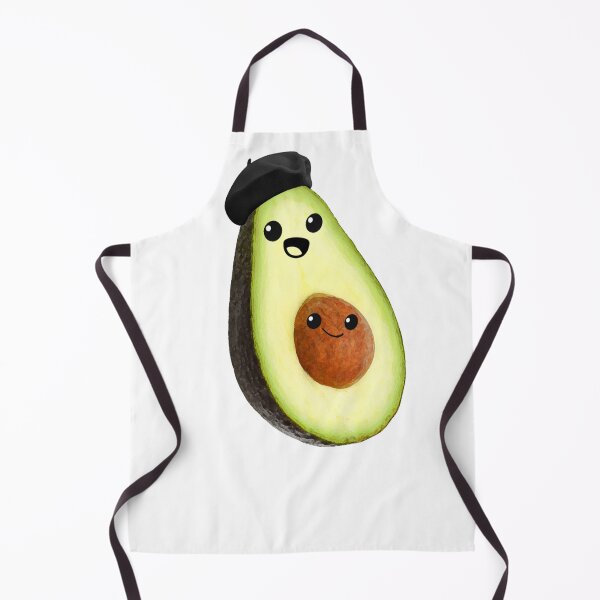 Item preview, avocado faces (french) designed and sold by mystudiocreate.