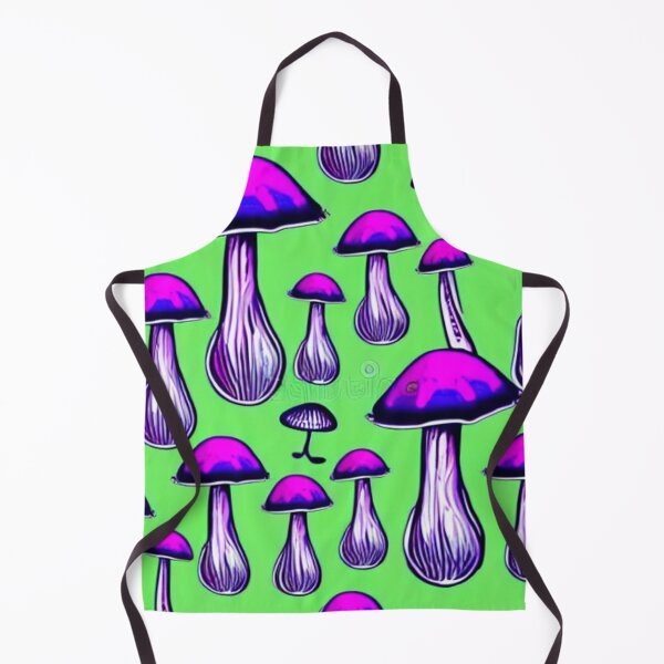Item preview, Psychedelic Mushroom Pattern designed and sold by SquishStitches.