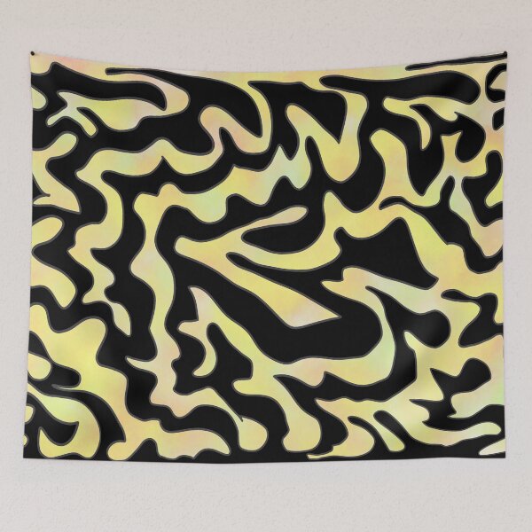 Item preview, Squiggle Galaxy Yellow designed and sold by Mychaila's Creations.