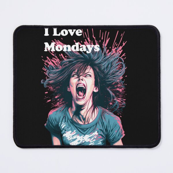 Item preview, Scream Away Monday Blues designed and sold by PixelProphets.