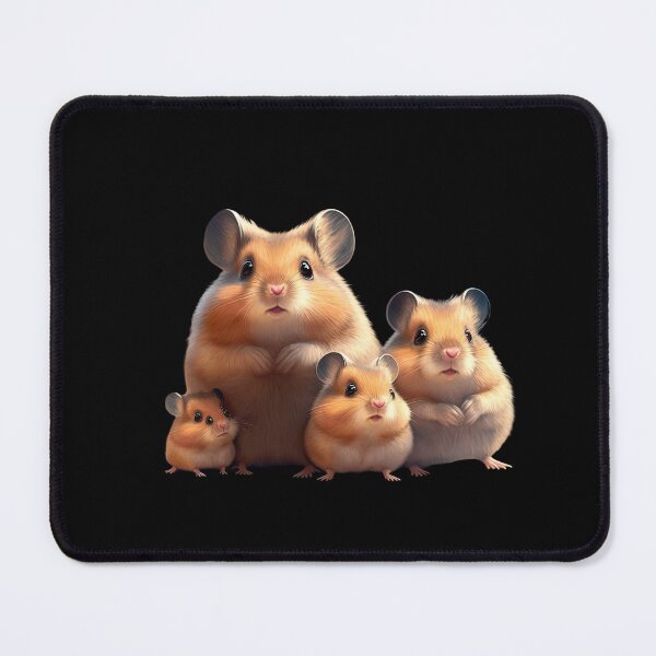 Item preview, Funny hamsters, family gift, group photo for hamster lovers designed and sold by AnimalArtPhotos.