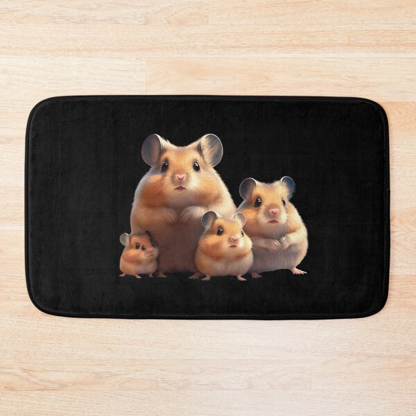 Item preview, Funny hamsters, family gift, group photo for hamster lovers designed and sold by AnimalArtPhotos.