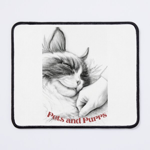 Item preview, Adorable Pets and Purrs Cat Companion Artwork designed and sold by CherWhiteRabbit.
