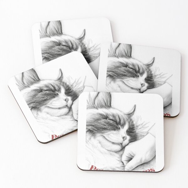Item preview, Adorable Pets and Purrs Cat Companion Artwork designed and sold by CherWhiteRabbit.
