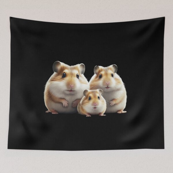 Item preview, Cutest hamsters, family gift, group photo for hamster lovers designed and sold by AnimalArtPhotos.