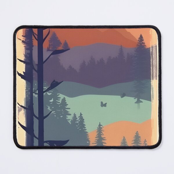 Item preview, Enhance Your Space with Our Beautiful Collection of Minimalist Matte Painting of Beautiful Mountain Landscape in the Bavarian Alps Prints designed and sold by supeart.