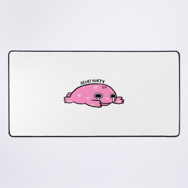 Item preview, Heart Hurty | Crying Pink Frog with Hearts designed and sold by iristocat.