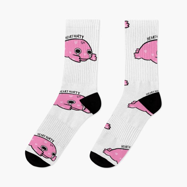 Item preview, Heart Hurty | Crying Pink Frog with Hearts designed and sold by iristocat.