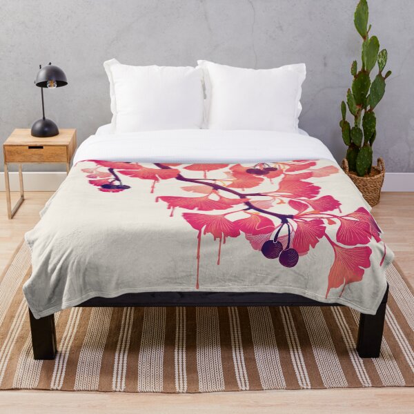 O Ginkgo Throw Blanket