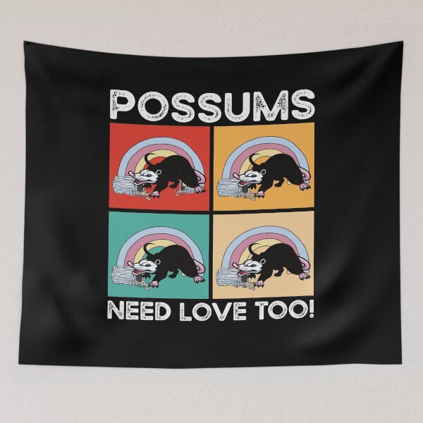 Item preview, Possums Need Love Too Funny Design designed and sold by Xx4thseasonxX.