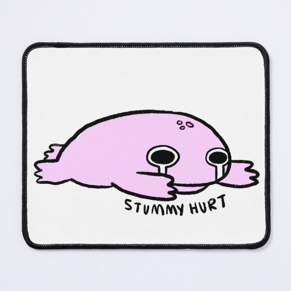 Item preview, Stummy Hurt | Stomache Ache Frog Pink designed and sold by iristocat.