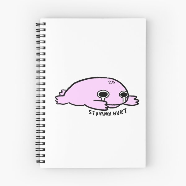 Item preview, Stummy Hurt | Stomache Ache Frog Pink designed and sold by iristocat.