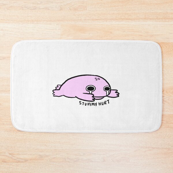 Item preview, Stummy Hurt | Stomache Ache Frog Pink designed and sold by iristocat.