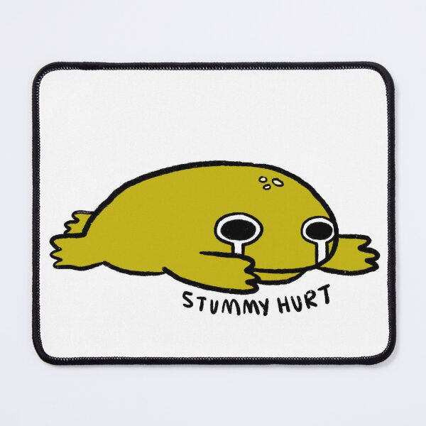 Item preview, Stummy Hurt | Stomache Ache Frog Green designed and sold by iristocat.