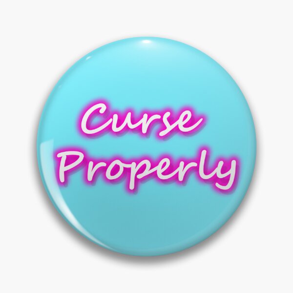 Item preview, Curse Properly - Pink designed and sold by FinapplePudding.