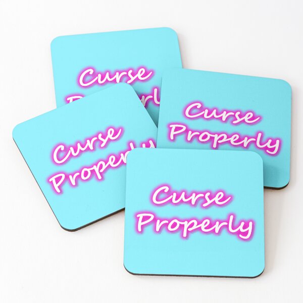 Item preview, Curse Properly - Pink designed and sold by FinapplePudding.