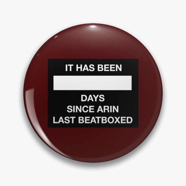Item preview, It Has Been _____ Days Since Arin Last Beatboxed     designed and sold by VibeHeartshop.