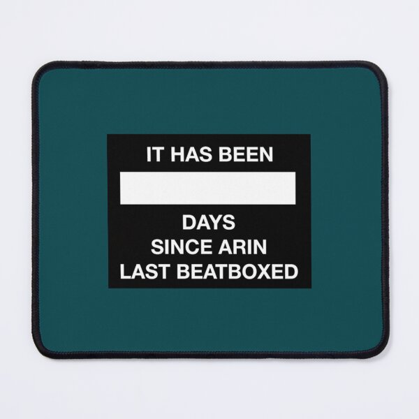 Item preview, It Has Been _____ Days Since Arin Last Beatboxed designed and sold by VibeHeartshop.