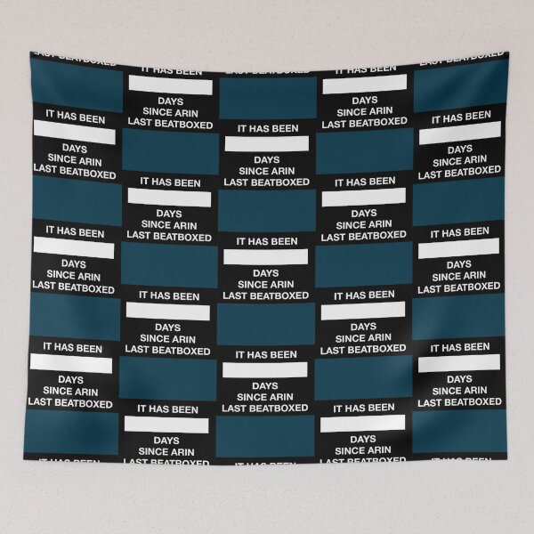 Item preview, It Has Been _____ Days Since Arin Last Beatboxed     designed and sold by VibeHeartshop.