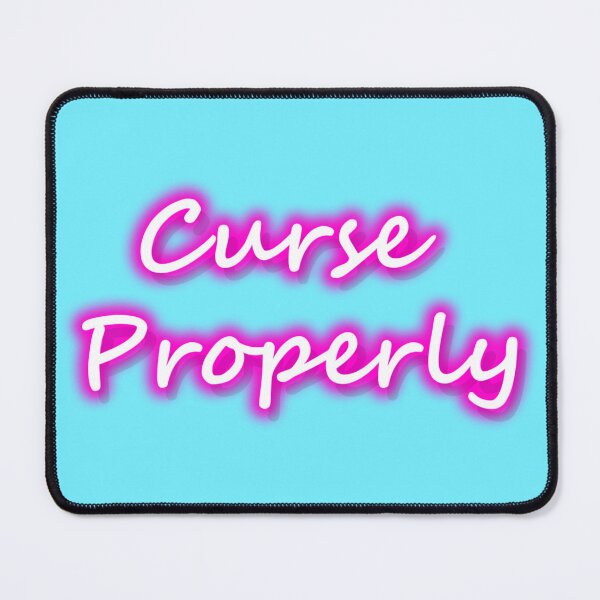 Item preview, Curse Properly - Pink designed and sold by FinapplePudding.