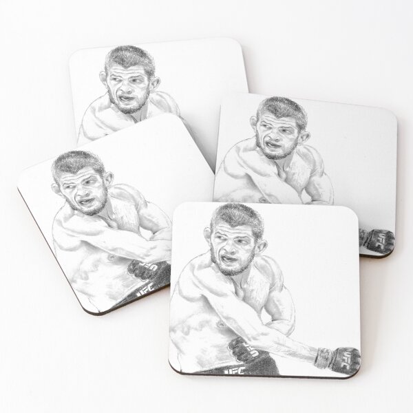 Item preview, Khabib MMA Fanart Drawing designed and sold by albartbyalbert.