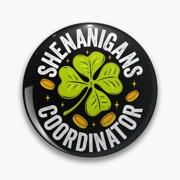 Item preview, Shenanigans Coordinator St Patricks Day Lucky Irish Shamrock T-shirt designed and sold by KGN  CREATIVITY.