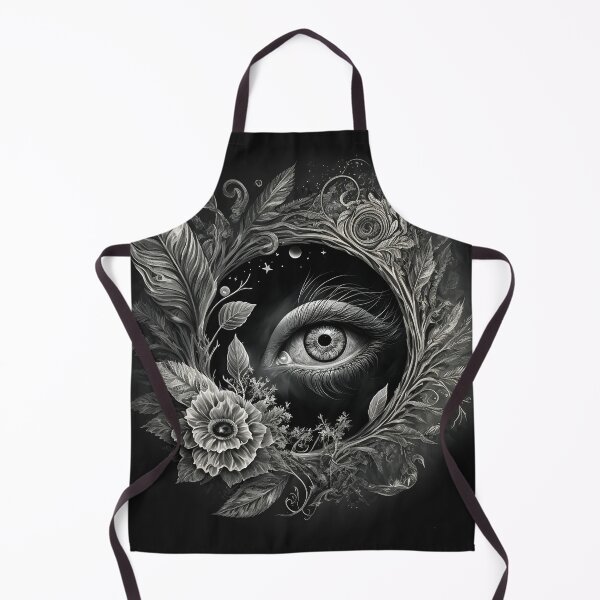 Item preview, Portrait of eye in black and white designed and sold by TripleEdge22.