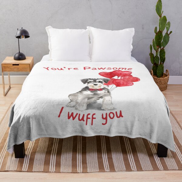 Item preview, My Dog is My Valentine - Miniature Schnauzer Valentine designed and sold by beastieboutique.
