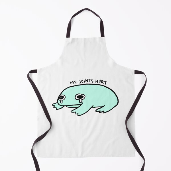 Item preview, My Joints Hurts | Crying Teal Frog designed and sold by iristocat.