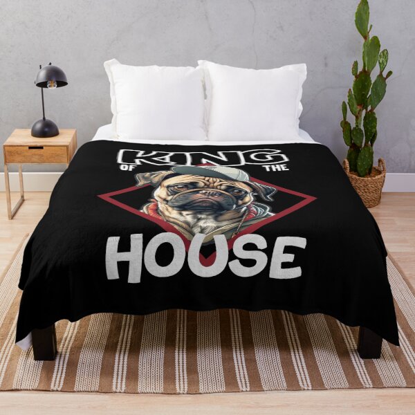 Item preview, King of the House - Pug designed and sold by Sabot119.