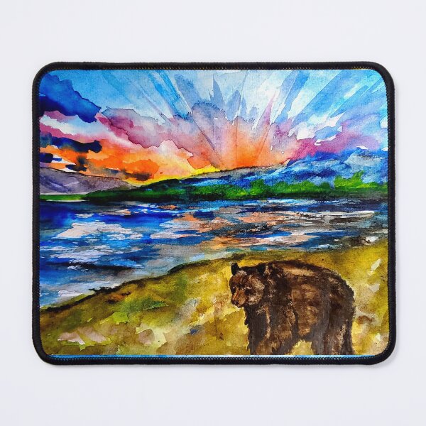 Item preview, Big Bear Lake .. Bear walking designed and sold by signaturelaurel.