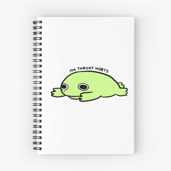 Item preview, My Throat Hurts | Green Frog designed and sold by iristocat.