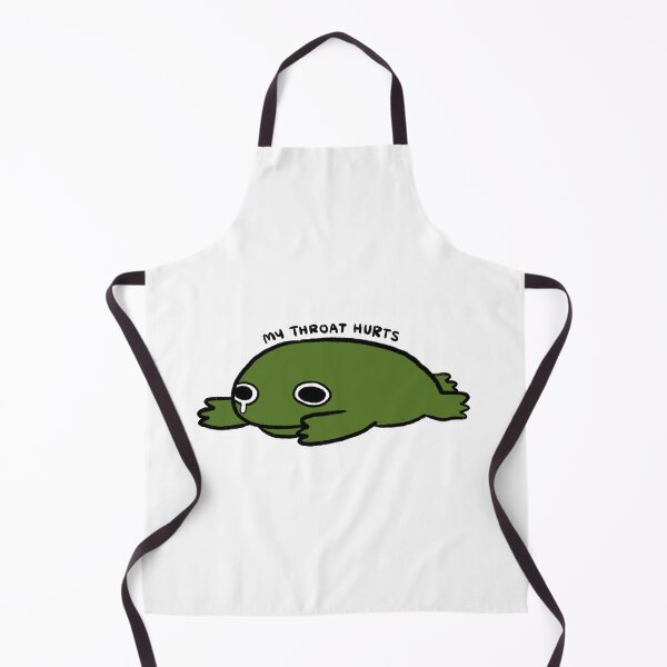 Item preview, My Throat Hurts | Dark Green Frog designed and sold by iristocat.