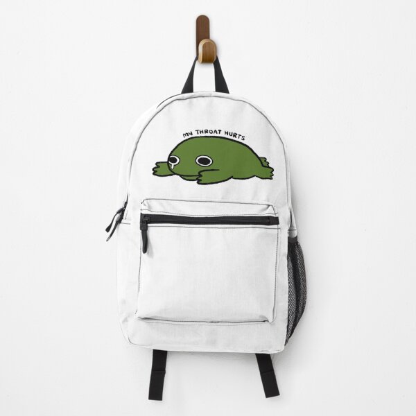 Item preview, My Throat Hurts | Dark Green Frog designed and sold by iristocat.