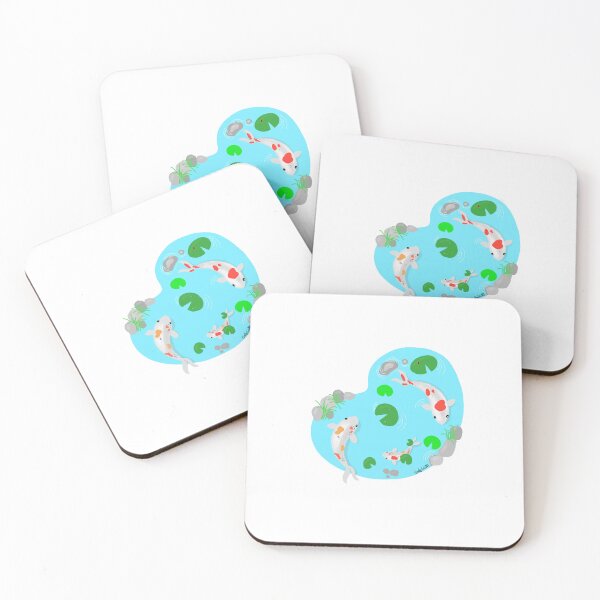 Item preview, Koi Fish Pond designed and sold by EmilysArtCart.